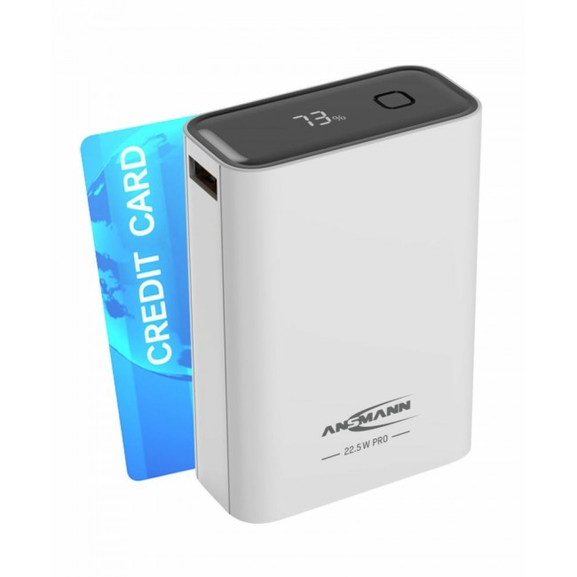 Ansmann PB222PD Lithium Polymer (LiPo) 20000 mAh White Ansmann PB222PD Lithium Polymer (LiPo) 20000 mAh White