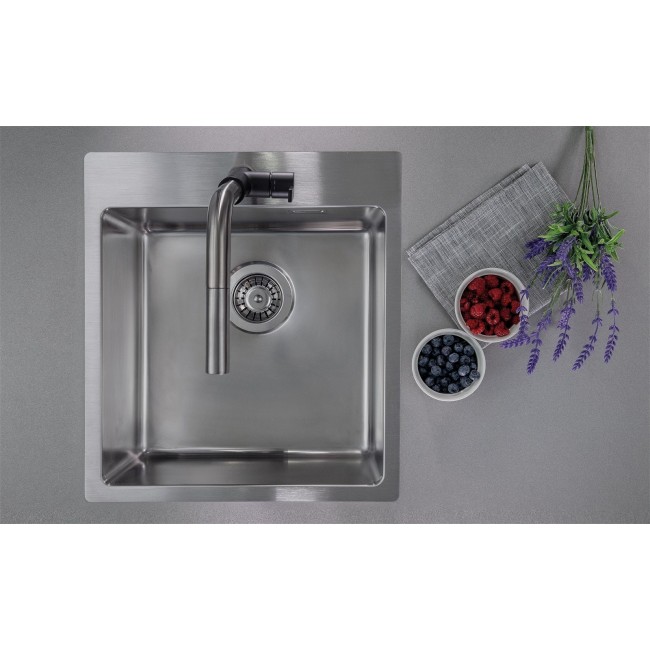 1-bowl steel sink