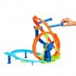 Hot Wheels Action Rapid Launch & Loop Playset with 1:64 Scale Die-Cast Toy Car, Crash & Track Set
