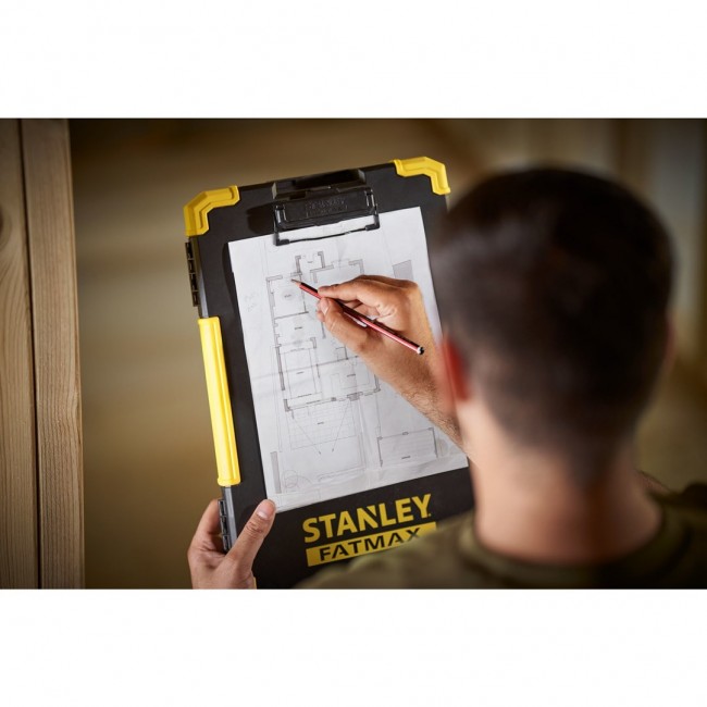 Stanley FATMAX FMST82721-1 clipboard Black, Yellow