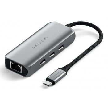 Satechi 4-In-1 USB-C Hub - mobile devices hub