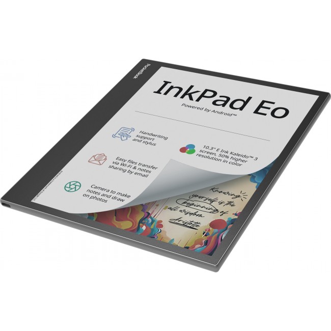 PocketBook InkPad Eo - Mist Grey e-book reader Touchscreen 64 GB Wi-Fi Black, Grey PocketBook InkPad Eo - Mist Grey e-book reader Touchscreen 64 GB Wi-Fi Black, Grey