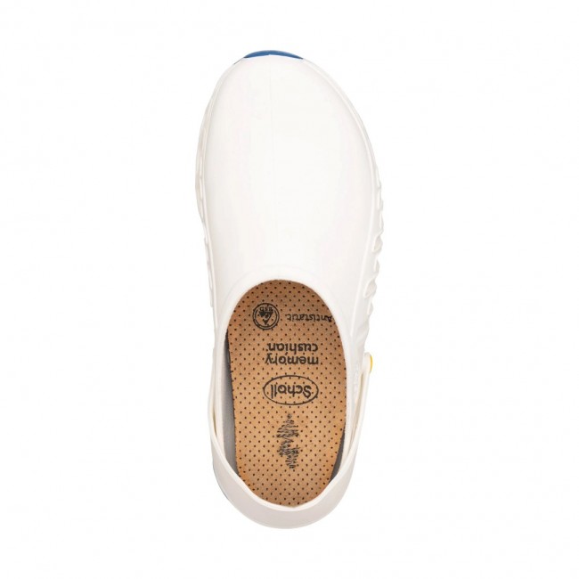 Scholl Evoflex - unisex clogs white, size 38