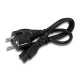 Qoltec 51728 Power adapter for HP| 65W | 19V | 3.33A | 4.5*3.0+pin | adapter 4.5*3.0+pin/7.4*5.0+pin | power cable