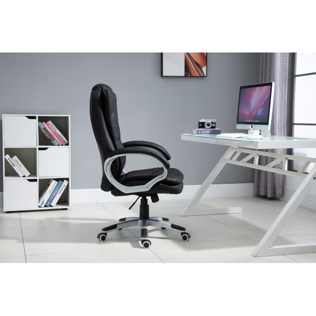 Office chair with massage, heated ACTIVEJET YK7304 black Office chair with massage, heated ACTIVEJET YK7304 black