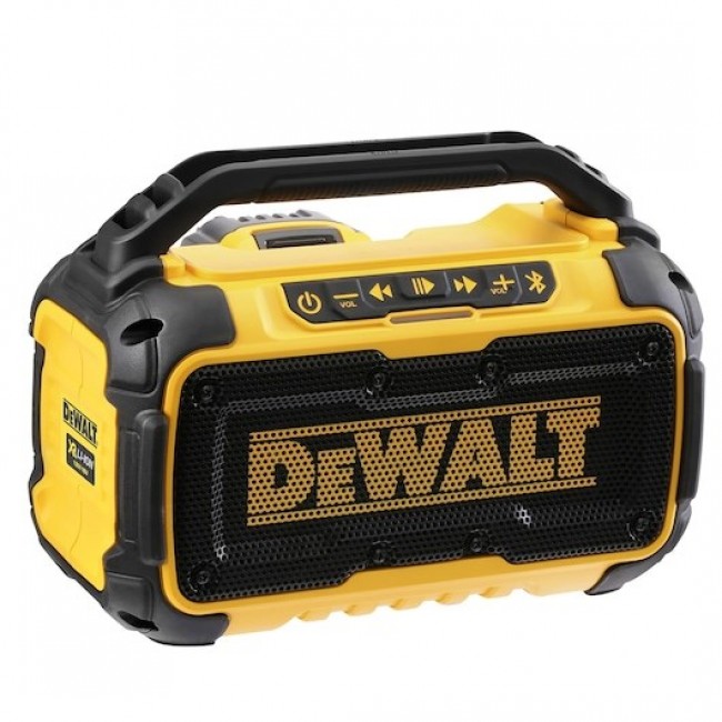 Speaker Dewalt DeWalt DCR011 XJ, speaker (yellow/black, Bluetooth, jack, USB) Speaker Dewalt DeWalt DCR011 XJ, speaker (yellow/black, Bluetooth, jack, USB)