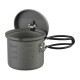 ESBIT PT625HA camping cookware Pot 0.625 L Aluminium, Black ESBIT PT625HA camping cookware Pot 0.625 L Aluminium, Black