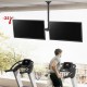 Maclean ceiling mount for two TVs, max load 2x40kg, 34-60