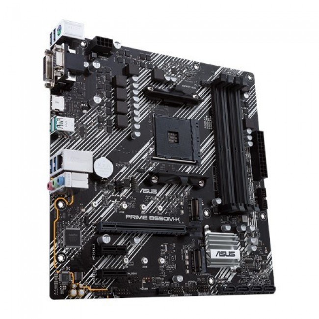 ASUS PRIME B550M-K AMD B550 Socket AM4 micro ATX ASUS PRIME B550M-K AMD B550 Socket AM4 micro ATX