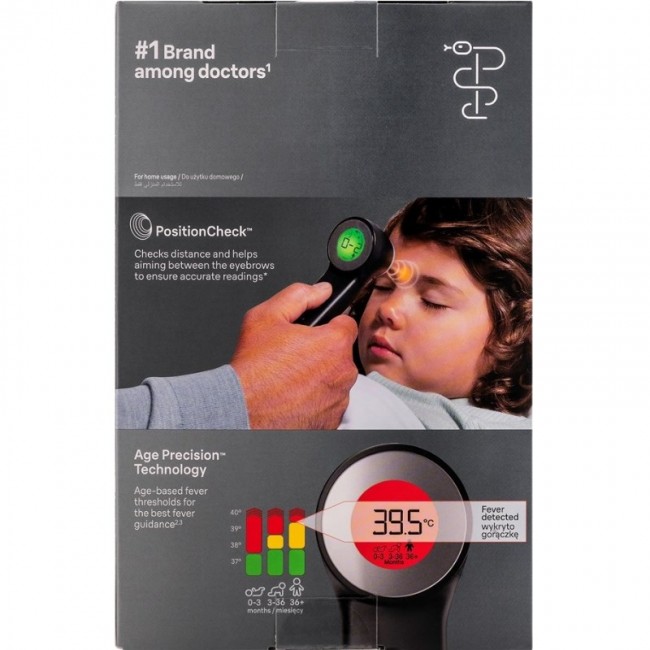 Braun BNT400B non-contact forehead thermometer Braun BNT400B non-contact forehead thermometer
