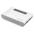 Digitus 2 Port USB 2.0 Wireless Multi-Functional Network Server, 300 Mbps Digitus 2 Port USB 2.0 Wireless Multi-Functional Network Server, 300 Mbps