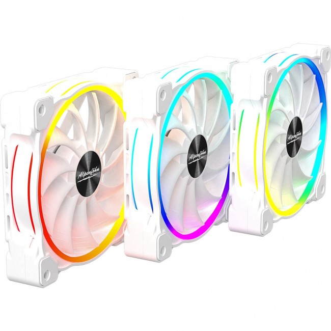 Alpenf hn Wing Boost 3 ARGB 120mm High Speed - Fan black, 3 pc(s) Alpenf hn Wing Boost 3 ARGB 120mm High Speed - Fan black, 3 pc(s)