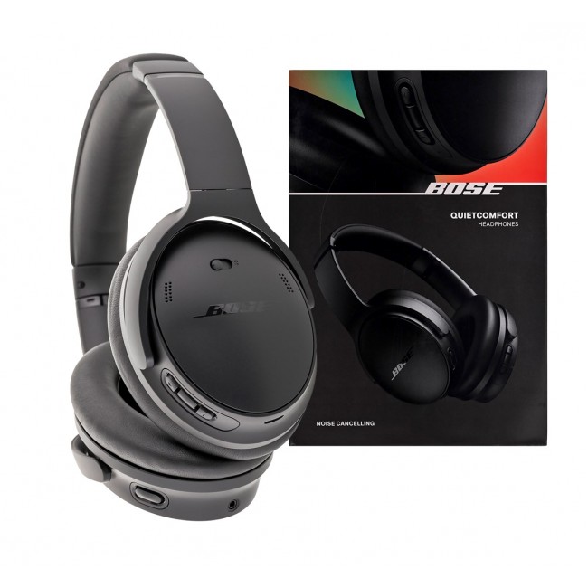 Bose QuietComfort Headset Wired & Wireless Head-band Music/Everyday Bluetooth Black Bose QuietComfort Headset Wired & Wireless Head-band Music/Everyday Bluetooth Black