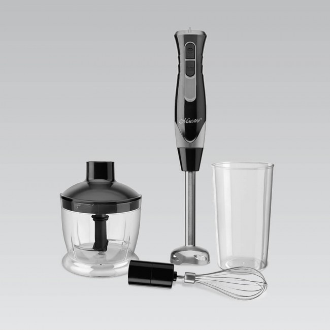Hand blender Maestro MR-566 3-in-1 set 500 W Black