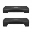 REBEL ACTIVE Fitness Step 2 Levels Black