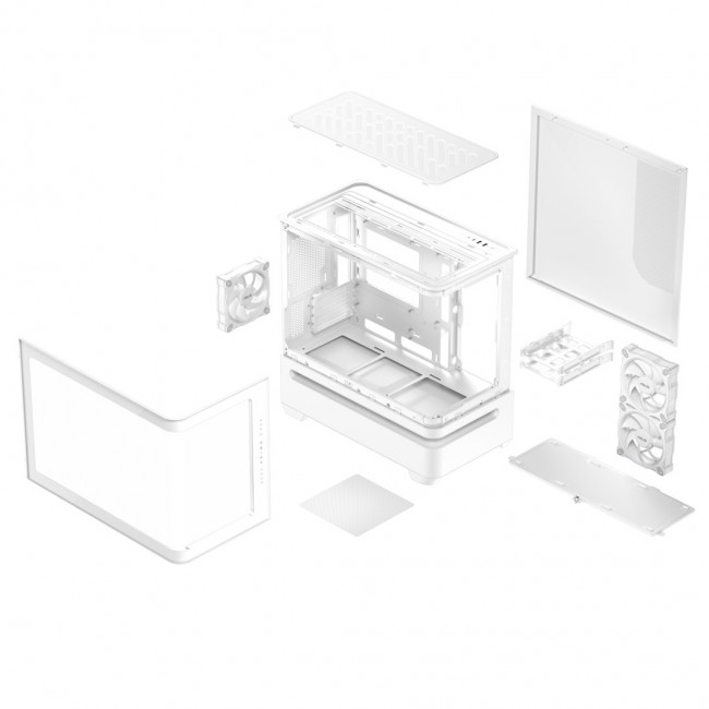 ASUS PRIME AP202 ARGB Midi Tower White