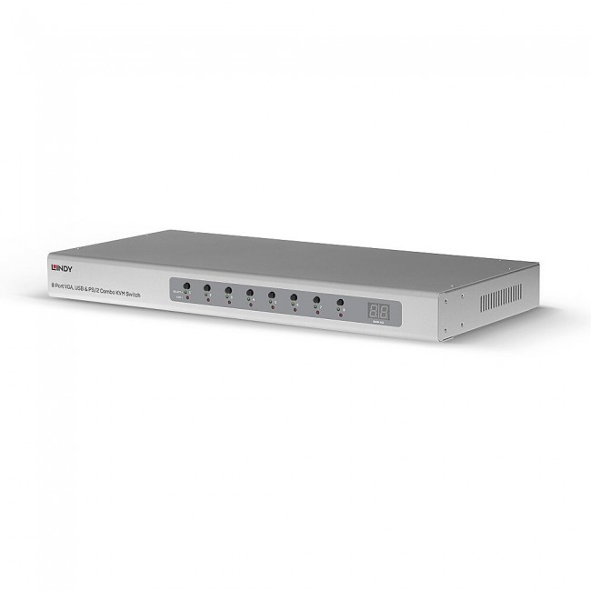 Lindy 8 Port VGA and USB Combo KVM Switch
