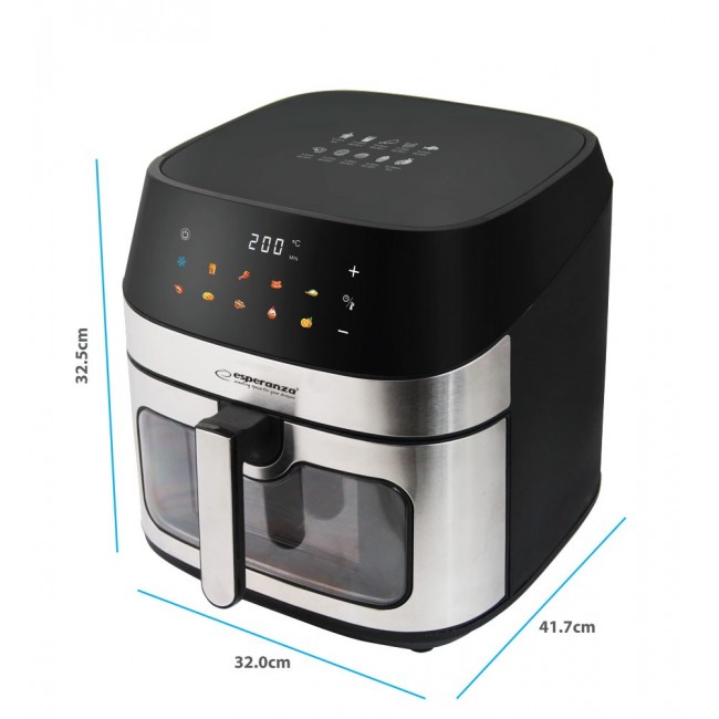 Esperanza EKA005 Non-fat fryer 8L, 1600W Inox