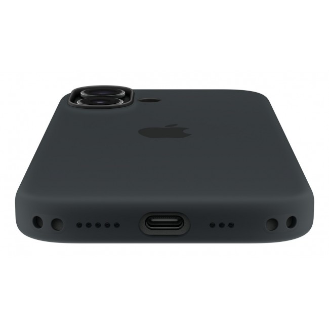 Apple iPhone 17 Silicone Case with MagSafe Black Apple iPhone 17 Silicone Case with MagSafe Black