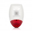 Satel SP-500 R Wired siren Outdoor Red, White