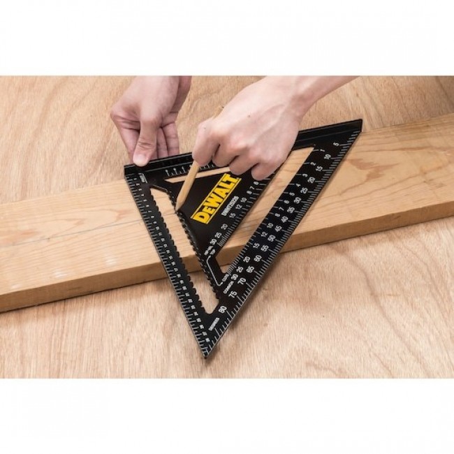DeWALT DWHT25228-0 ruler 300 mm Aluminium Black, Yellow