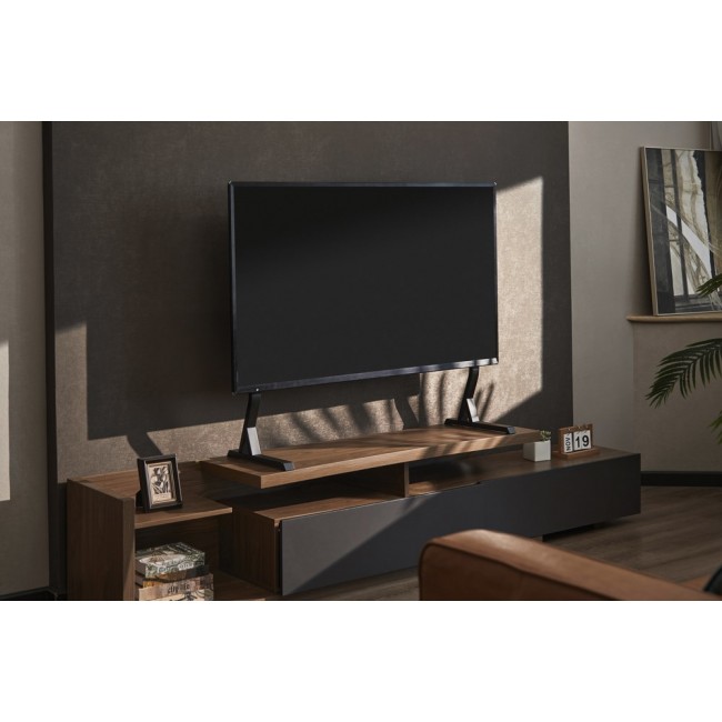 Gembird TVS-D90F-01 Tabletop TV stand, 45 Gembird TVS-D90F-01 Tabletop TV stand, 45