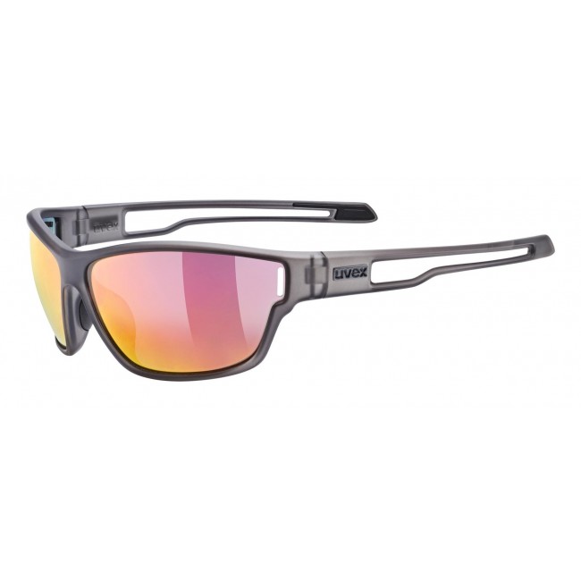 Uvex 5330872213 sports glasses Unisex Full rim Grey