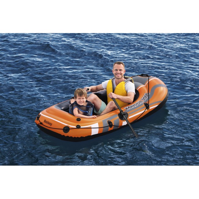 Bestway HYDRO-FORCE Inflatable Boat - including oars and footpump