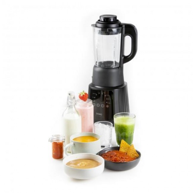 Domo DO726BL blender Cooking blender 900 W Black, Transparent