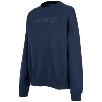 Women's sweatshirt 4F dark navy blue H4Z22 BLD033 30S S