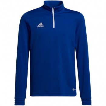 adidas Entrada 22 Training Top blue sweatshirt HG6290 128cm