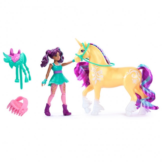 Unicorn Academy, Ava & Leaf with 2 Accessories & Hair Tool, Dolls & Unicorn Toys for Girls Ages 4 and up Unicorn Academy, Ava & Leaf with 2 Accessories & Hair Tool, Dolls & Unicorn Toys for Girls Ages 4 and up