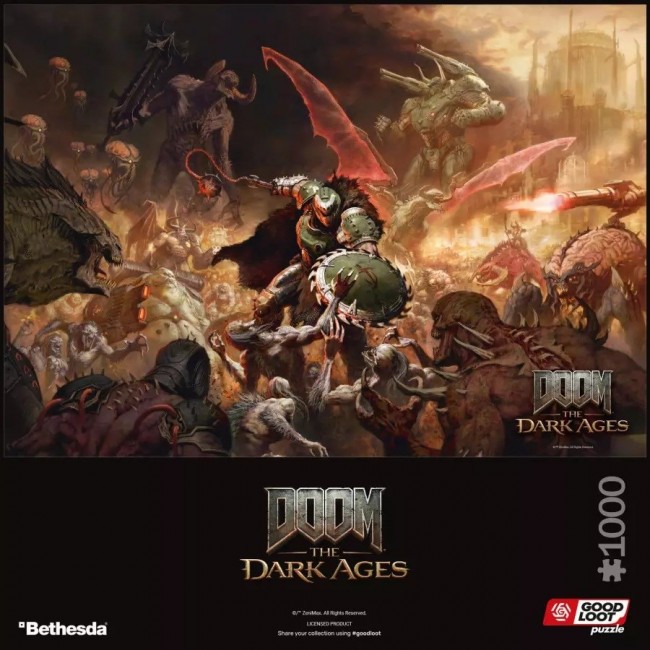 Puzzle Good Loot Gaming - Doom: The Dark Ages - Slayer's Rage 1000 pc(s)