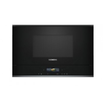 Siemens iQ700 BE732L1B1 microwave Black Combination microwave Built-in 21 L 900 W