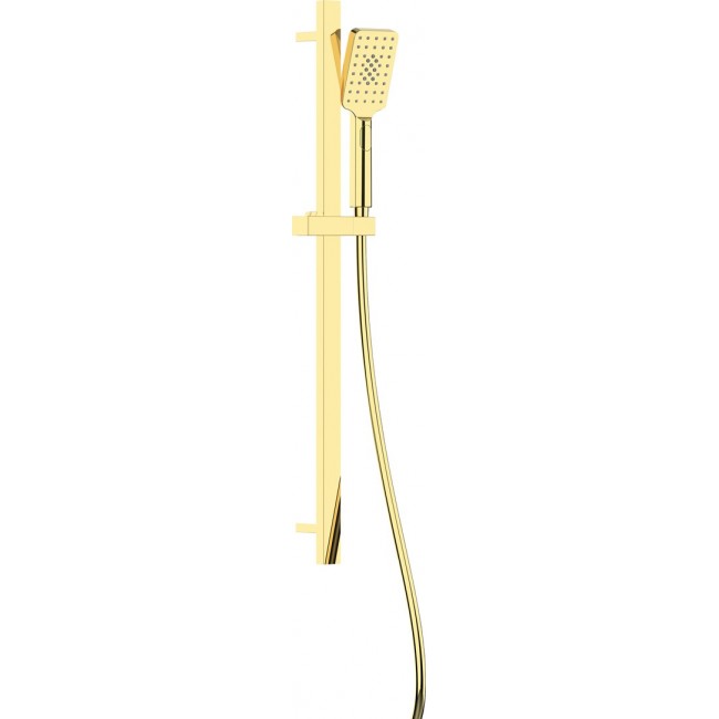 3-function shower set with rail