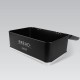 Maestro MR-1677-AR-BL Bread Loaf Black Maestro MR-1677-AR-BL Bread Loaf Black