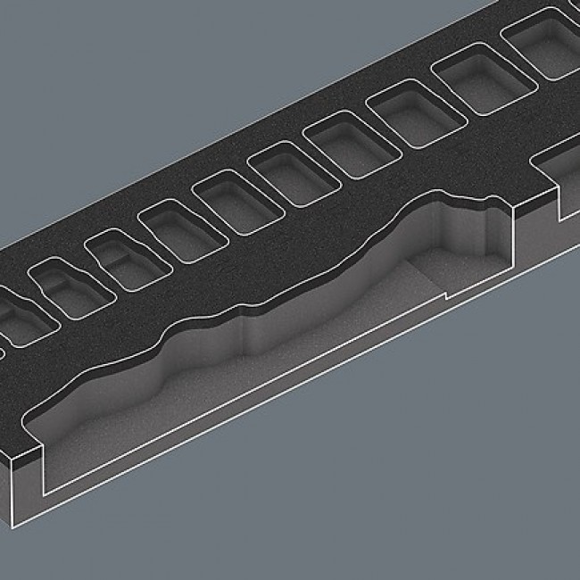 Foam Insert Zyklop 3/8'' 8000 C, set Foam Insert Zyklop 3/8'' 8000 C, set