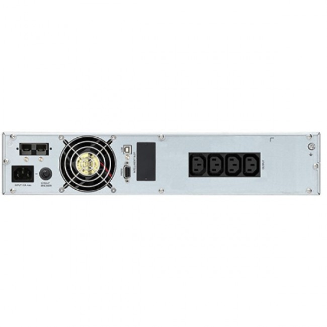 Infosec E3 Pro 2000 RT uninterruptible power supply (UPS) Double-conversion (Online) 2 kVA 1800 W 4 AC outlet(s)