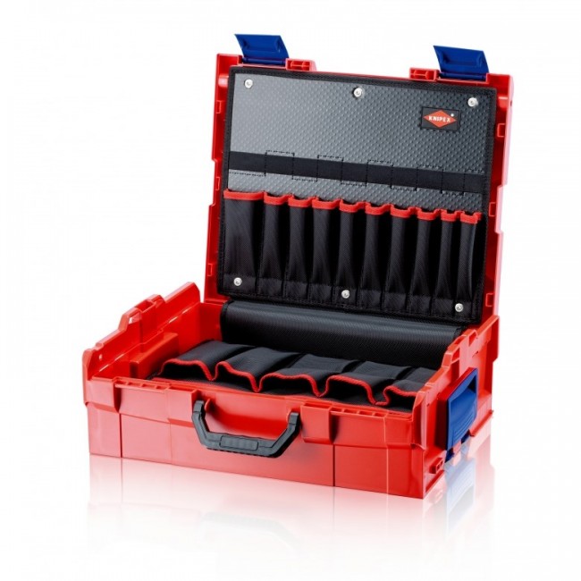 Knipex 00 21 19 LB tool storage case Black, Red ABS synthetics Knipex 00 21 19 LB tool storage case Black, Red ABS synthetics