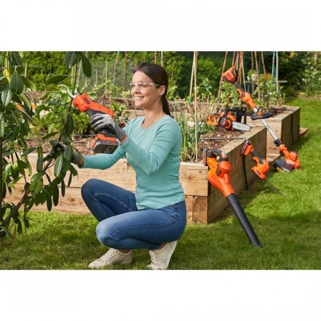 Black & Decker Akku-Gartenschere 18V/2.0Ah BCPP18D1 Power shear