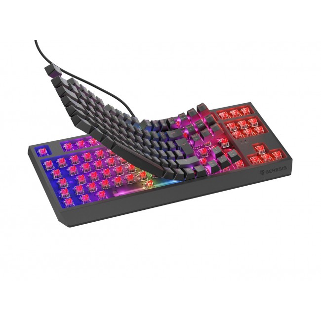 GENESIS Thor 230 TKL keyboard Gaming USB QWERTY Spanish Black GENESIS Thor 230 TKL keyboard Gaming USB QWERTY Spanish Black