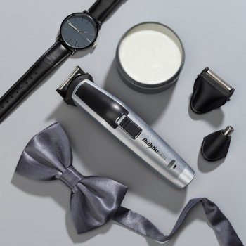 BaByliss 8-in-1 Titanium Silver, Black Nickel-Metal Hydride (NiMH)