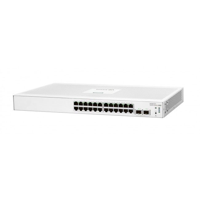 HPE Aruba Networking Networking Instant On Switch 24p Gigabit 2p SFP 1830 HPE Aruba Networking Networking Instant On Switch 24p Gigabit 2p SFP 1830