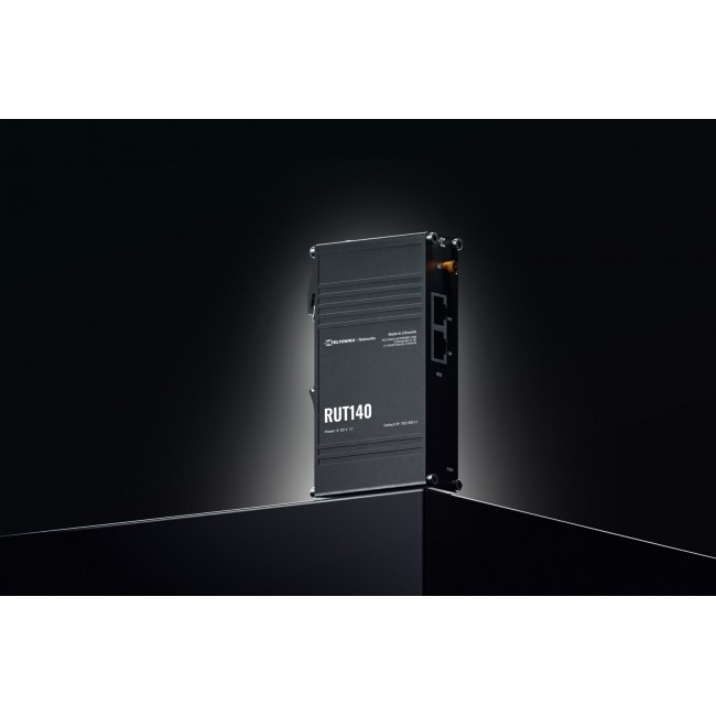 Teltonika Industrial router RUT140 2x RJ45 100Mb/s, IP30