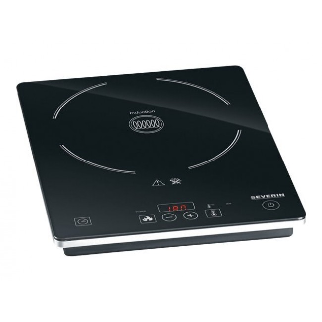 Severin KP 1071 Black Countertop Zone induction hob 1 zone(s)