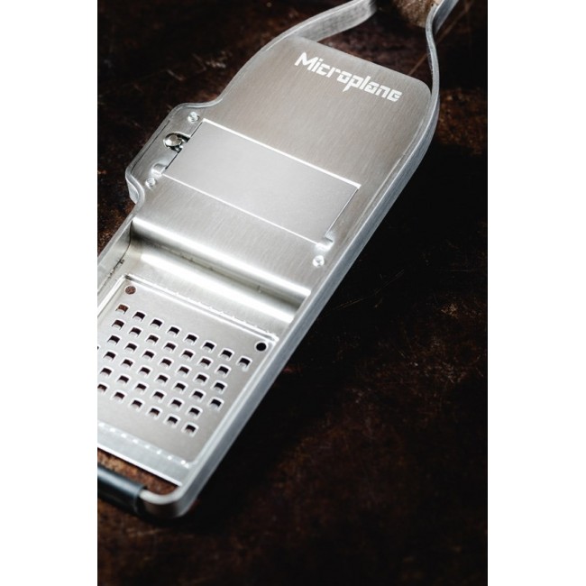 Microplane 43313 manual grater/spiralizer Grip grater Silver, Wood Microplane 43313 manual grater/spiralizer Grip grater Silver, Wood