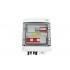 Switchgear attached DCAC hermetic IP65 EMITTER with DC surge arrester Dehn 1000V type 1+2, 2 x PV string, 2 x MPPT // og. AC Dehn type 1+2, 20A 3-F