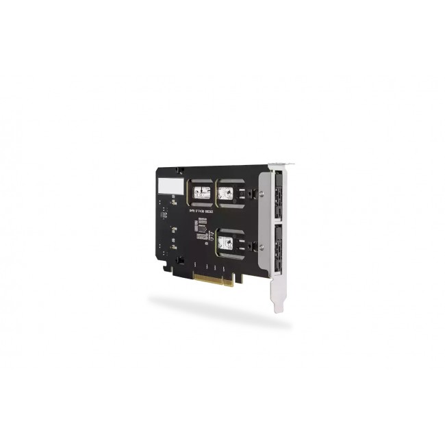 Icy Dock MB842MP-B storage drive enclosure SSD enclosure Black, Silver M.2