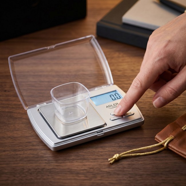 Adler AD 3161 kitchen scale White Rectangle Electronic personal scale Adler AD 3161 kitchen scale White Rectangle Electronic personal scale