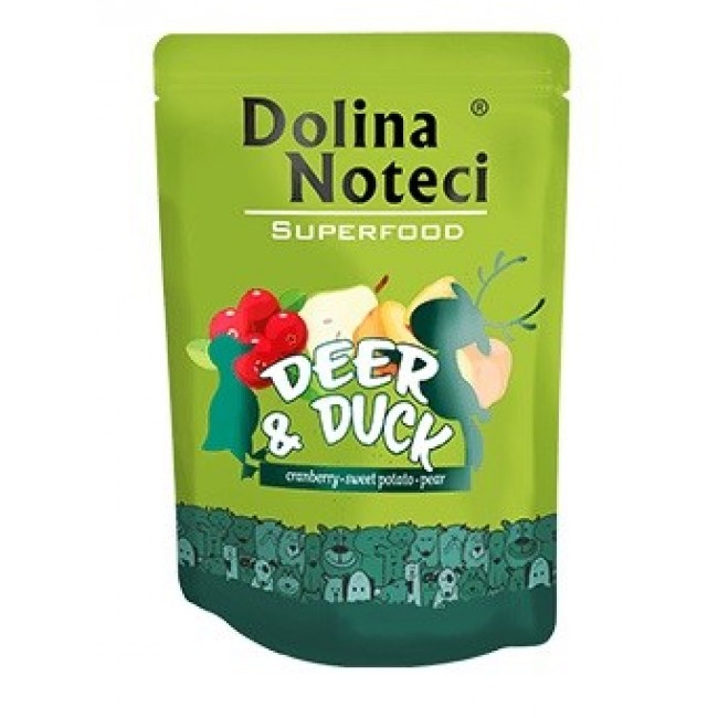 Dolina Noteci Superfood - Deer and Duck - wet dog food - 300 g